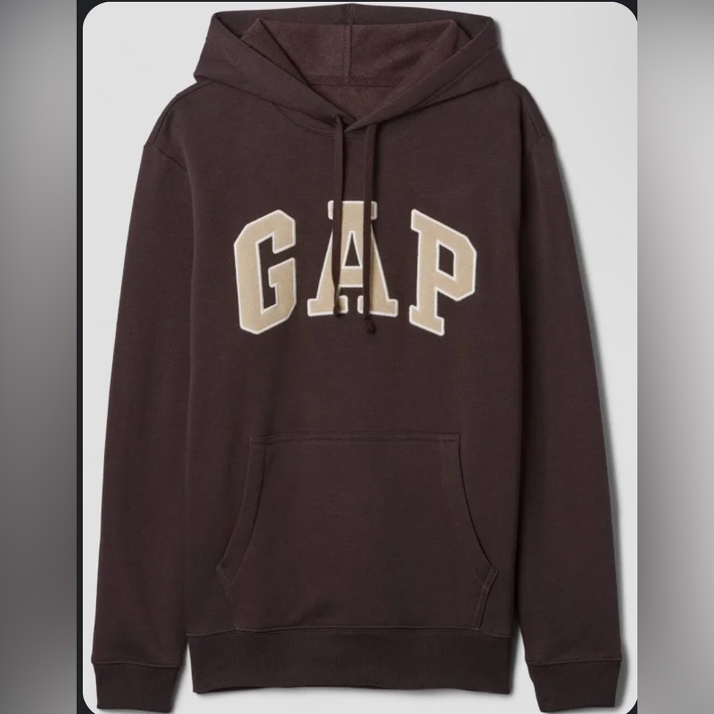 brown gap hoodie